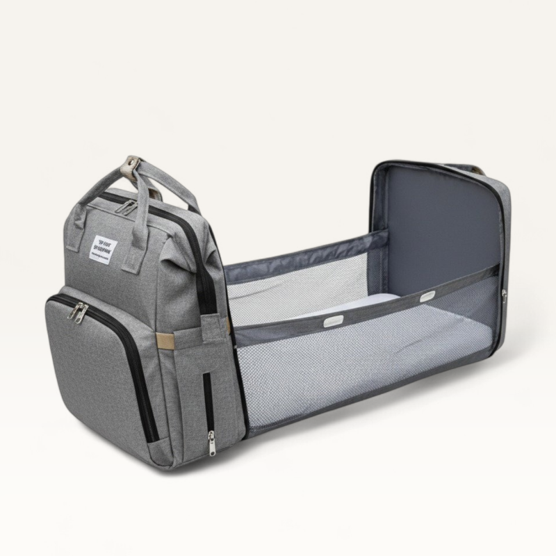 Sac à langer Naelo Baby – Lit pliable intégré