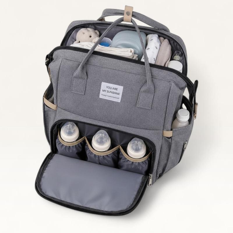 Sac à langer Naelo Baby – Lit pliable intégré